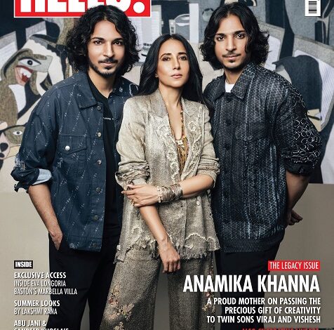Fashion’s Modern Muse Anamika Khanna Graces the Cover of HELLO! India
